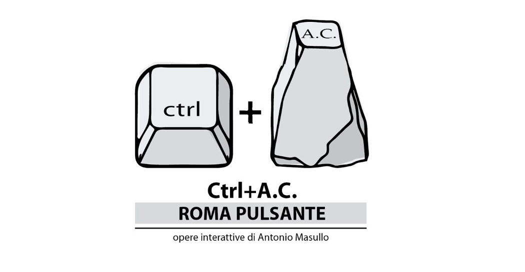 Ctrl+A.C. Roma pulsante. Opere interattive di Antonio Masullo
